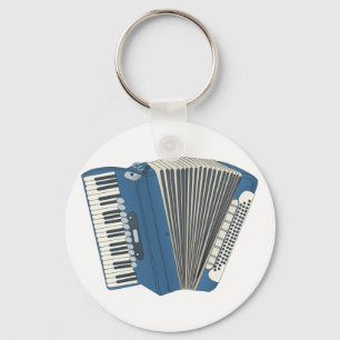 blue accordian キーホルダー