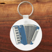 blue accordian キーホルダー (正面)