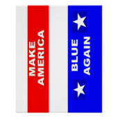 Blue Again ポスター (正面)