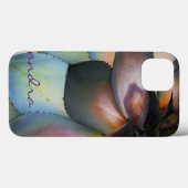 Blue Agave多肉性iPadケース*パーソナライズ* Case-Mate iPhoneケース (裏面 (横))