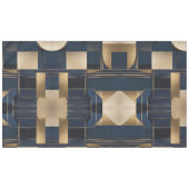 Blue AIアートの正方形 テーブルクロス (正面(横))