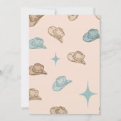 Blue Ain't My First Rodeo Birthday Invite 招待状 (裏面)