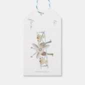 Blue Airplane Gift Tag ギフトタグ (正面)