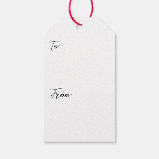 Blue Amsterdam Houses  ギフトタグ (裏面)