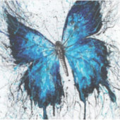 Blue and Black Butterfly シール (正面)