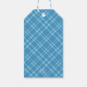 Blue and Black Gated Rose Princess Birthday  Gift ギフトタグ (裏面)