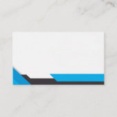 Blue and Black Square Shapes 名刺 (正面)