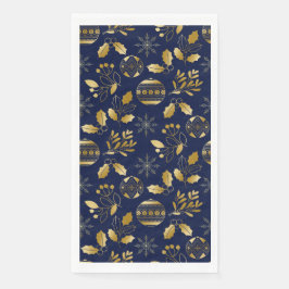 Blue and Gold Holiday Pattern