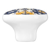 Blue and Gold Pattern  セラミックノブ (側面)