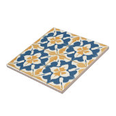 Blue and Gold Pattern Ceramic Tile タイル (側面)