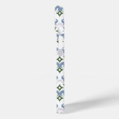 blue and green damask ornament pointillism Case-Mate iPhoneケース (裏面 / 左)