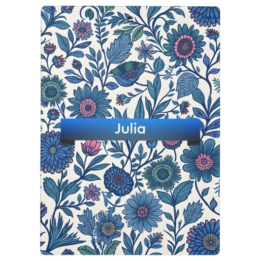 Blue and Pink Delight クリップボード (裏面)