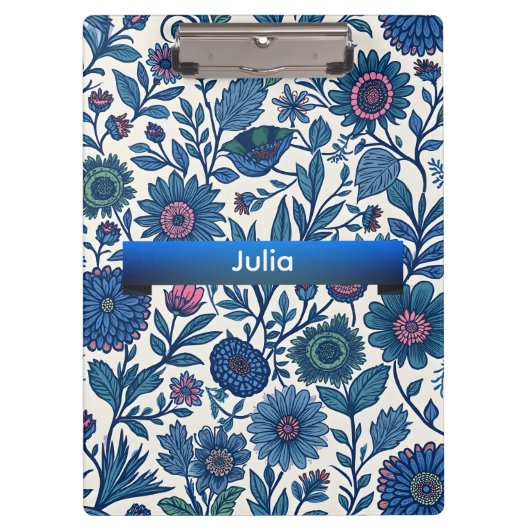 Blue and Pink Delight クリップボード (正面)