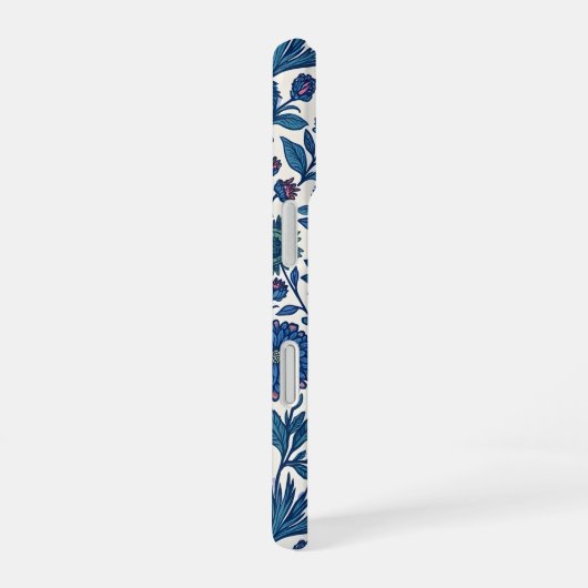 Blue and Pink Delight iPhone 16ケース (右側面)