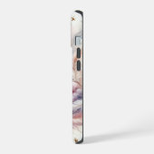 Blue and Pink Dream Catcher iPhone 15ケース (左側面)