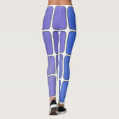 Blue and Pink Glass Bars レギンス (裏面)