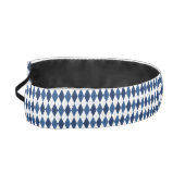 Blue and Silver Diamond Argyle アスレチックヘッドバンド (左)