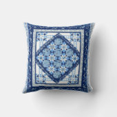 Blue and White  クッション (裏面)