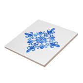 Blue and White Azulejo Portuguese Spanish Kitchen タイル (側面)