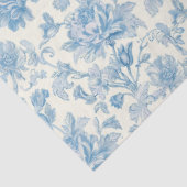 Blue and White Chinoiserie Decoupage Pattern 薄葉紙 (詳細)