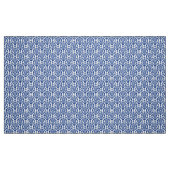 blue and white damask-patterned  fabric. ファブリック (ファットクウォーター)
