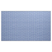 blue and white damask-patterned  fabric. ファブリック (ヤード)