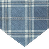 Blue and White Denim Look テーブルクロス (アングル)