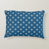 Blue and White Floral  アクセントクッション (裏面)