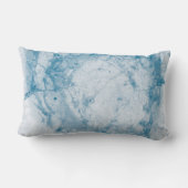 Blue and white floral mattress ランバークッション (裏面)