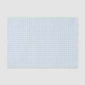 Blue and White Gingham 薄葉紙 (正面)