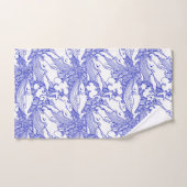 Blue And White Humpback Whale   バスタオルセット (ハンドタオル)