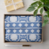 Blue and White Modern Bone Inlay Decoupage Paper 薄葉紙 (ギフト)