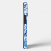 Blue and White Paisley Case-Mate iPhoneケース (裏面 / 右)