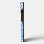 Blue and White Paisley Case-Mate iPhoneケース (裏面 / 左)