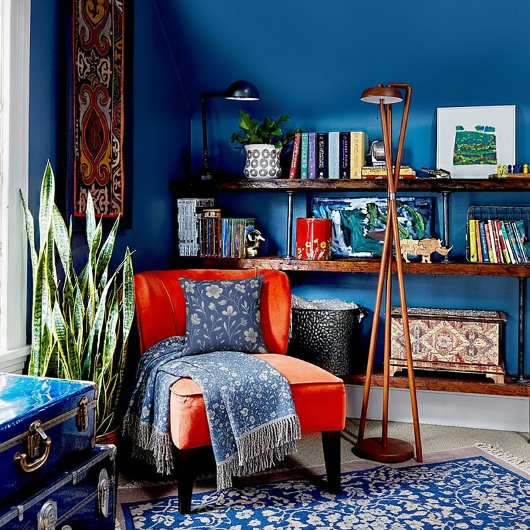 Blue and White Pillows - Customizable - Home Decor クッション