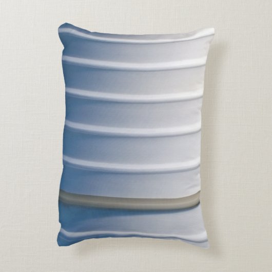 Blue and white plastic container アクセントクッション (裏面(縦))