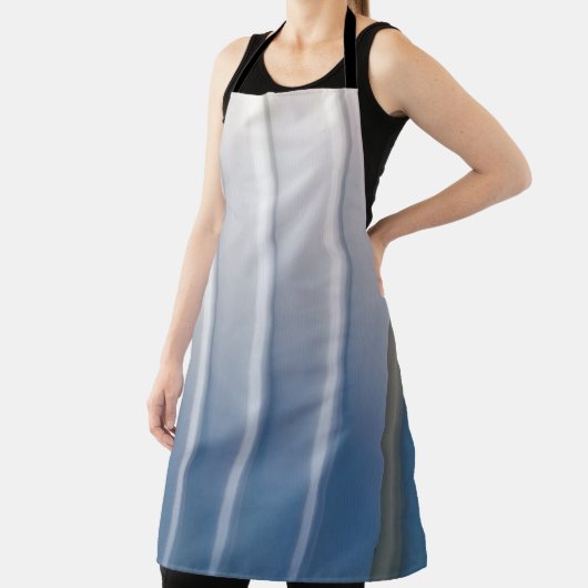 Blue and white plastic container エプロン (インサイチュ)