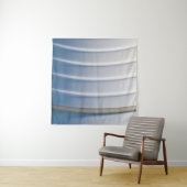 Blue and white plastic container タペストリー (インサイチュ(横))