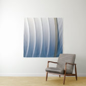 Blue and white plastic container タペストリー (インサイチュ)