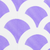 Blue and White Scallop Wallpaper 壁紙 (縫い目)