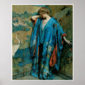 Blue and Yellow, 1910, Robert Reid ポスター (正面)