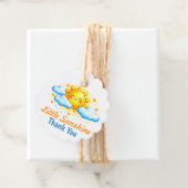 blue and yellow baby shower thank you フェイバータグ (インサイチュ)