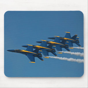 Blue Angels Echelon Formation Mousepad マウスパッド