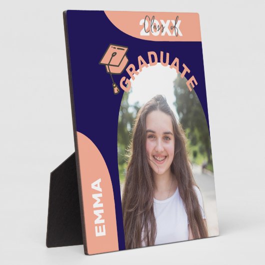 Blue Archデザイン2025大学院写真お知らせ フォトプラーク (側面)