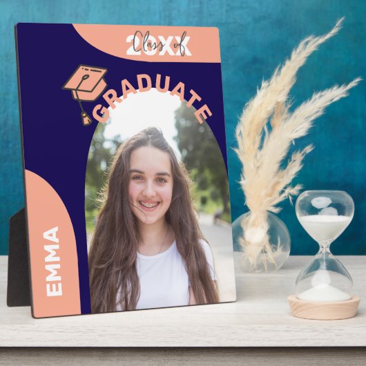 Blue Archデザイン2025大学院写真お知らせ フォトプラーク (側面)