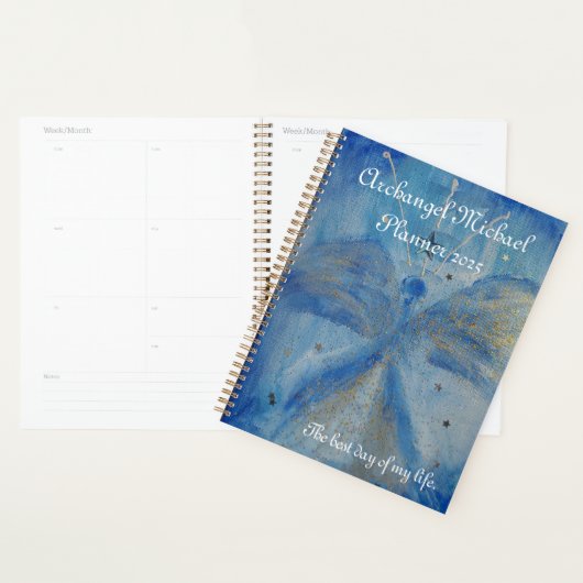 blue archangel Michael planner プランナー手帳 (ディスプレー)