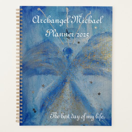 blue archangel Michael planner プランナー手帳 (正面)