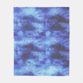 blue area フリースブランケット