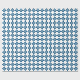 Blue Argyle Golf Pattern Wrapping Paper ラッピングペーパー