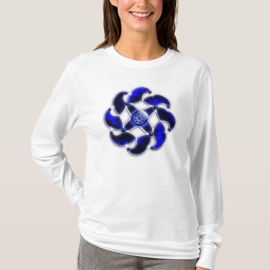 Blue As the Sea Shirt Tシャツ (正面)